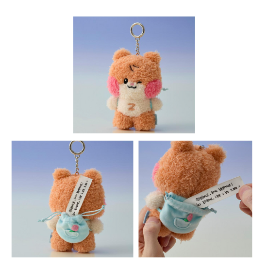 Zerobaseone Zeroni Message Doll Keyring