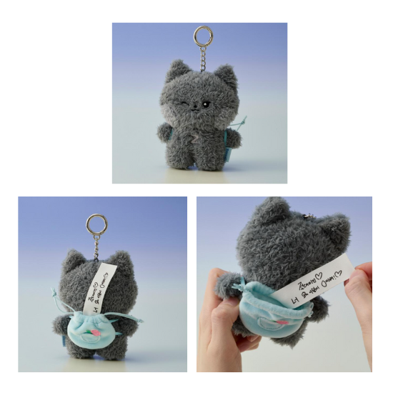 Zerobaseone Zeroni Message Doll Keyring