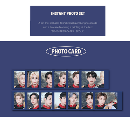 Seventeen Cafe in Seoul Instant Photo Set