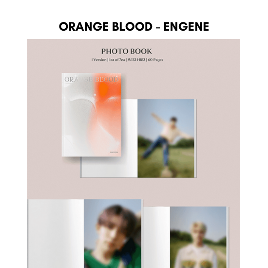 ENHYPEN Orange Blood Album with POB Photocards