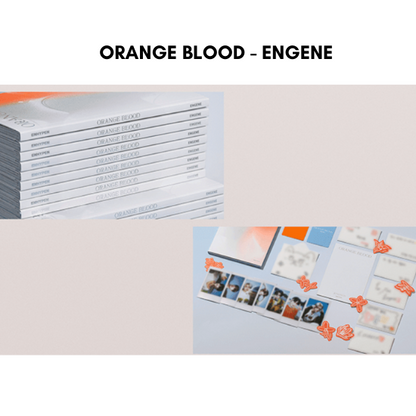 ENHYPEN Orange Blood Album with POB Photocards