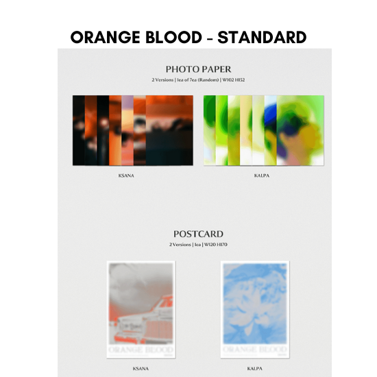 ENHYPEN Orange Blood Album with POB Photocards