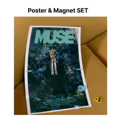 BTS Jimin Muse Poster and Magnet SET