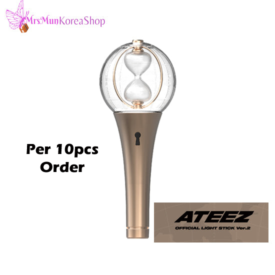 ATEEZ - OFFICIAL LIGHT STICK VER.2  BULK ORDER (1 order is 10pcs) (Limited offer)