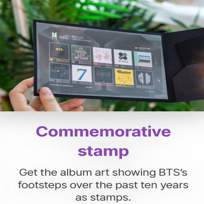 Набор памятных марок BTS