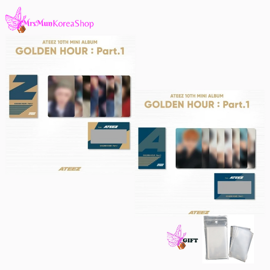 Ateez Photocard Holder SET (Golden Hour Part 1)