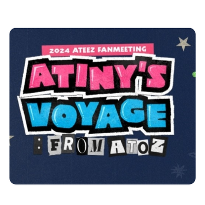 Ateez Atiny's Voyage Photocard Binder