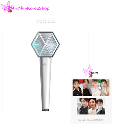 EXO Official Fanlight Ver 3.0 with RANDOM Photocard POB