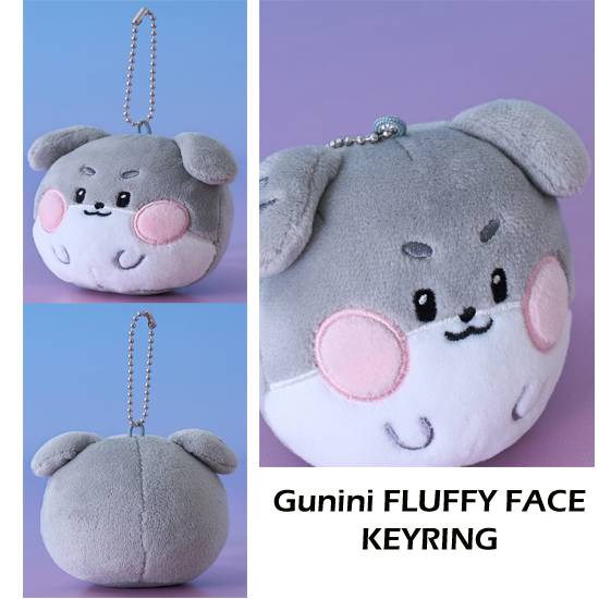 ZEROBASEONE Zeroni Fluffy Face Keyring (Photocard EVENT READ DETAILS)