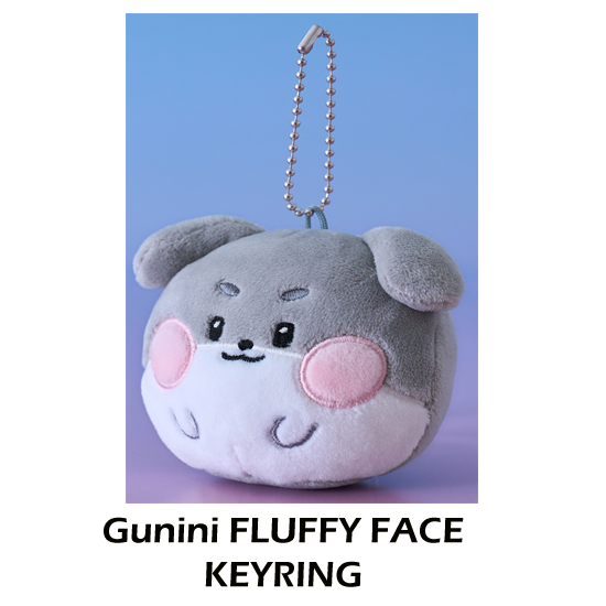 ZEROBASEONE Zeroni Fluffy Face Keyring (Photocard EVENT READ DETAILS)