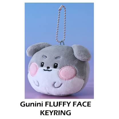 ZEROBASEONE Zeroni Fluffy Face Keyring (Photocard EVENT READ DETAILS)