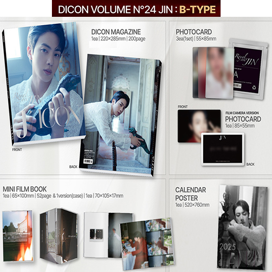 BTS Dicon Volume N24 JIN