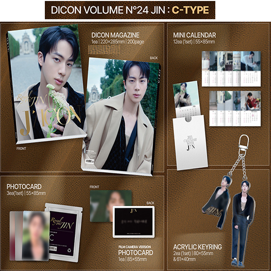 BTS Dicon Volume N24 JIN