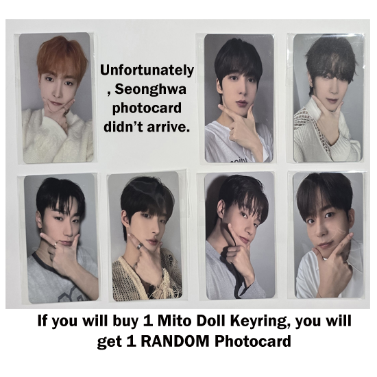 Ateez  Mito Doll Keyring (Golden Hour Part 1)