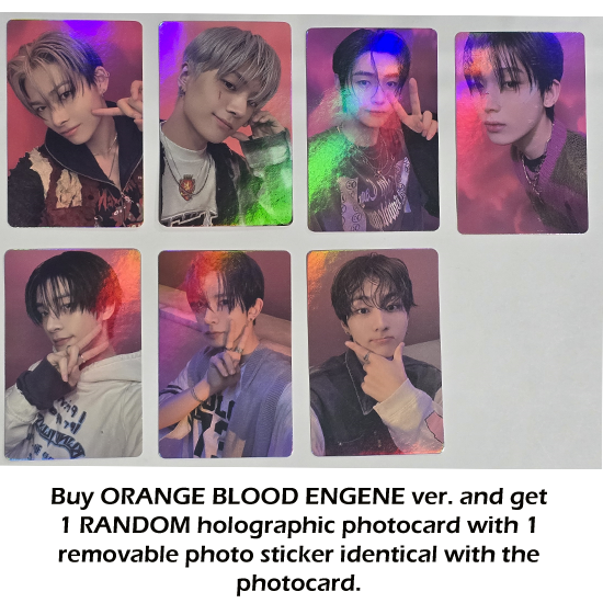 ENHYPEN Orange Blood Album with POB Photocards