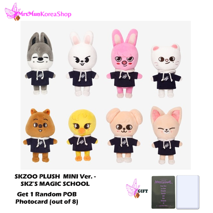 Stray Kids SKZOO Plush MINI Ver (Magic School) with Random POB