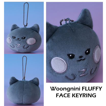 ZEROBASEONE Zeroni Fluffy Face Keyring (Photocard EVENT READ DETAILS)