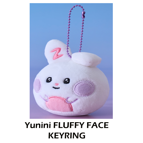 ZEROBASEONE Zeroni Fluffy Face Keyring (Photocard EVENT READ DETAILS)