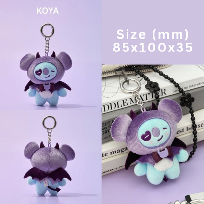 BT21 Villain Plush Keyring