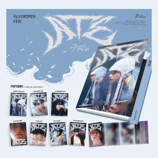 Stray Kids Mini Album ATE (RANDOM Accordion Ver.) (with Website POB)