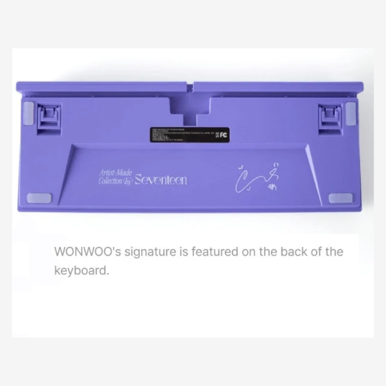 Seventeen WONWOO Love Packed Keyboard