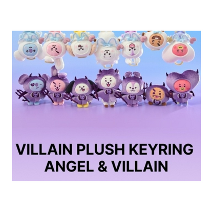 BT21 Villain Plush Keyring