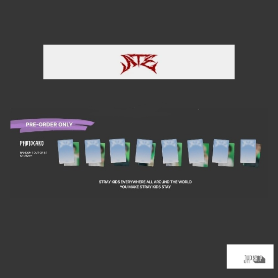 Stray Kids Mini Album ATE (RANDOM Accordion Ver.) (with Website POB)