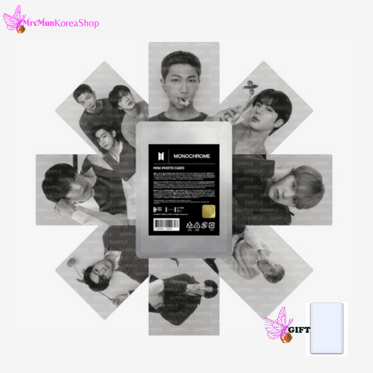 BTS Monochrome Mini Photocard