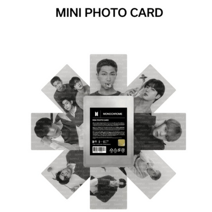 BTS Monochrome Mini Photocard