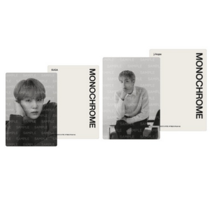 BTS Monochrome Mini Photocard