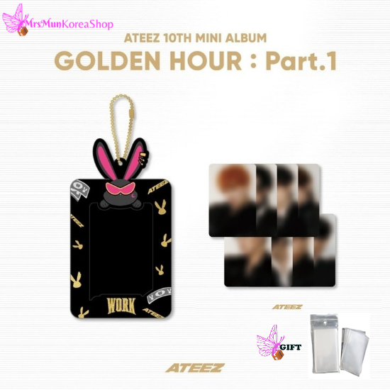 Ateez  Photocard Holder SET (Golden Hour Part 1)